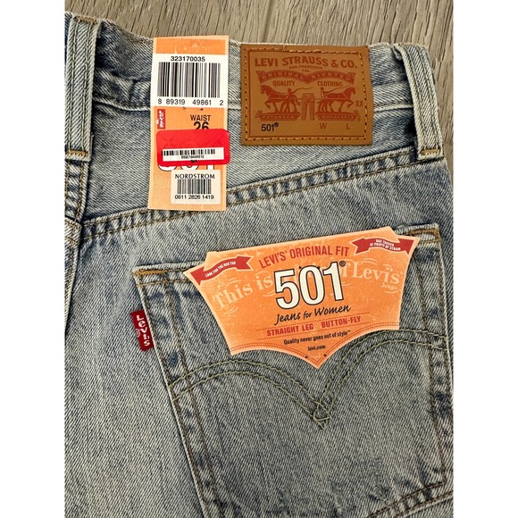 Levi's Premium 501 Women's Shorts - Picture 13 of 15